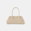 BOLSO DE HOMBRO DE GAMUZA CON ESTAMPADO DE COCODRILO «HONEY 40» PARA MUJER