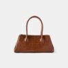 BOLSO DE HOMBRO EMBOSSED CROC HONEY 40 PARA MUJER