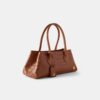 BOLSO DE HOMBRO EMBOSSED CROC HONEY 40 PARA MUJER