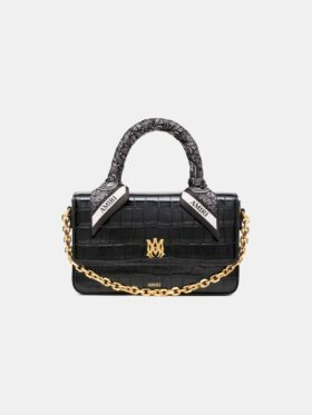 BOLSO MA LARGO CON RELIEVE DE COCODRILO PARA MUJER