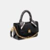 BOLSO MA LARGO CON RELIEVE DE COCODRILO PARA MUJER