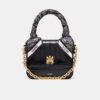 BOLSO MICRO MA CON RELIEVE DE COCODRILO PARA MUJER
