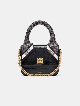 BOLSO MICRO MA CON RELIEVE DE COCODRILO PARA MUJER