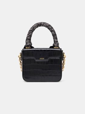 BOLSO MICRO MA CON RELIEVE DE COCODRILO PARA MUJER