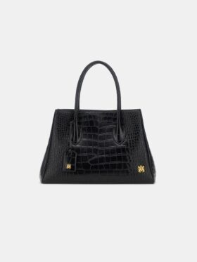 BOLSO TOTE DE MUJER «HONEY 40» CON ESTAMPADO DE COCODRILO