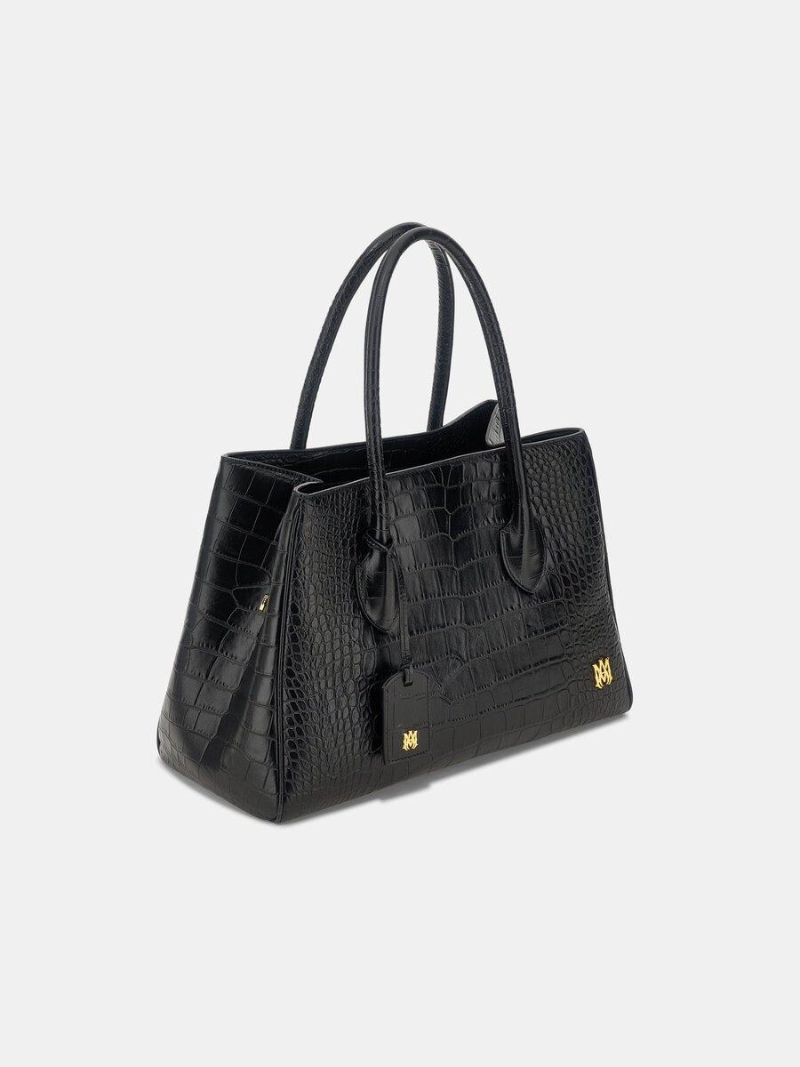 BOLSO TOTE DE MUJER «HONEY 40» CON ESTAMPADO DE COCODRILO