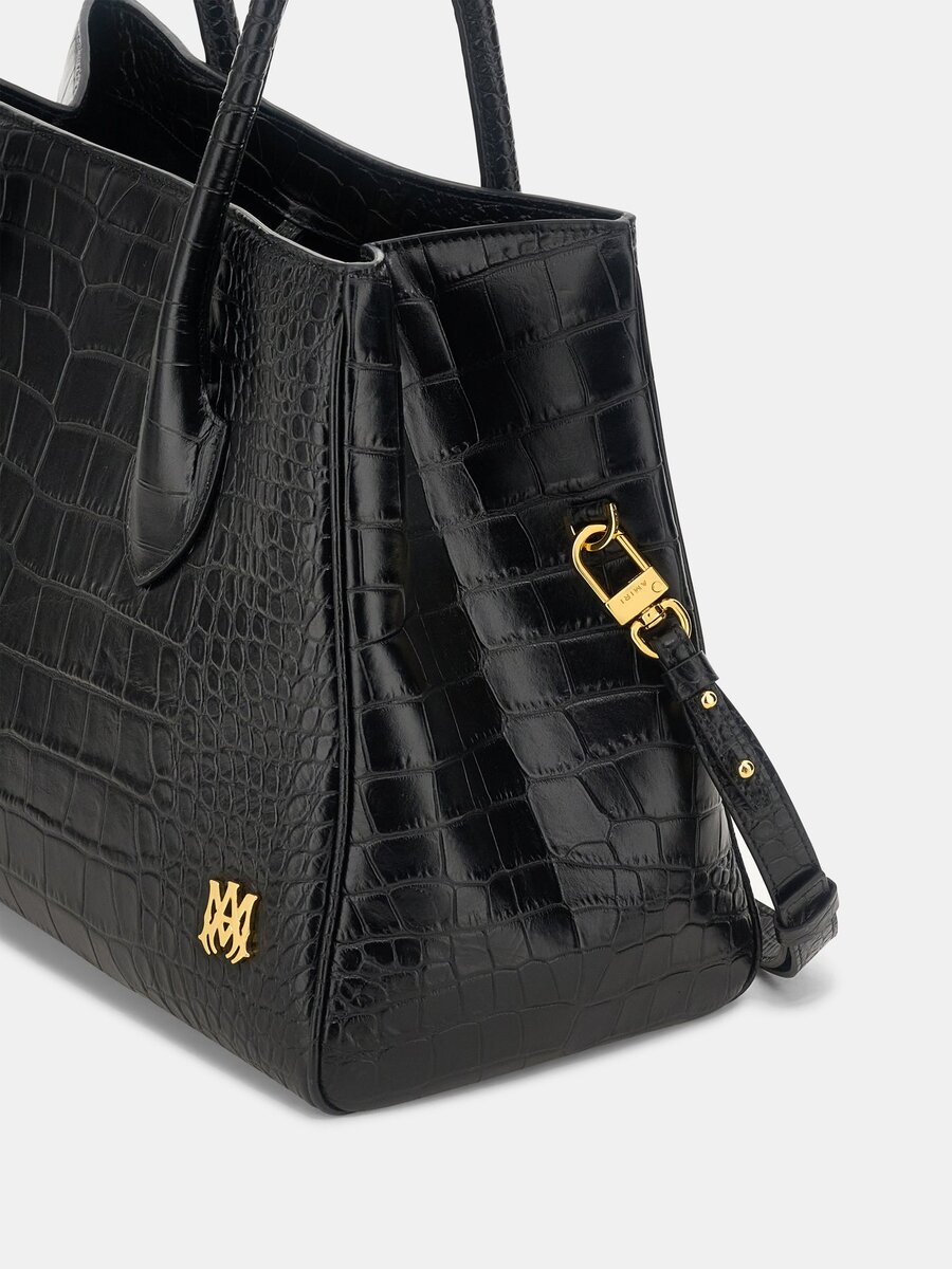 BOLSO TOTE DE MUJER «HONEY 40» CON ESTAMPADO DE COCODRILO
