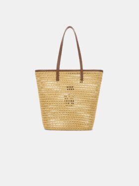 BOLSO TOTE DE RAFIA MA PARA MUJER