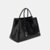 BOLSO TOTE «EMBOSSED CROC HONEY 50»