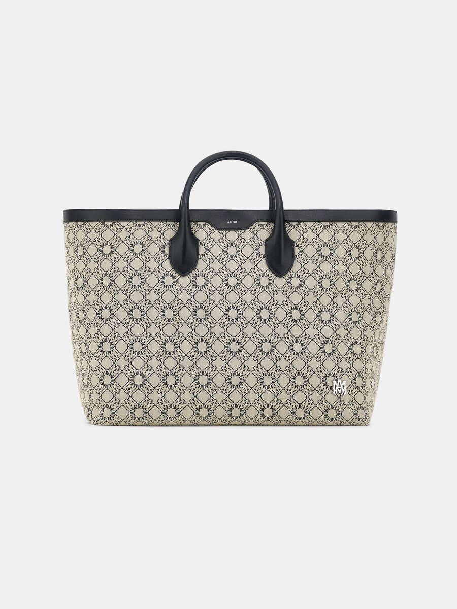 BOLSO TOTE MA QUAD JACQUARD