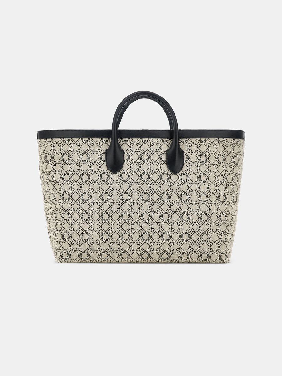 BOLSO TOTE MA QUAD JACQUARD