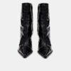 BOTAS DE TACÓN DE AGUJA «MA» CON RELIEVE DE COCO PARA MUJER