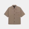 CAMISA AMIRI DE MANGA CORTA CON BOLSILLOS Y PARCHES DE CADY