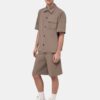 CAMISA AMIRI DE MANGA CORTA CON BOLSILLOS Y PARCHES DE CADY