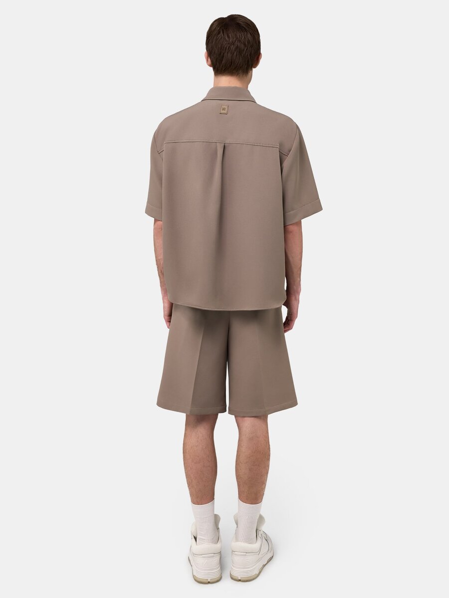 CAMISA AMIRI DE MANGA CORTA CON BOLSILLOS Y PARCHES DE CADY