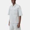 CAMISA AMIRI DE MANGA CORTA CON BOTONES A PRESIÓN Y LOGOTIPO 3D