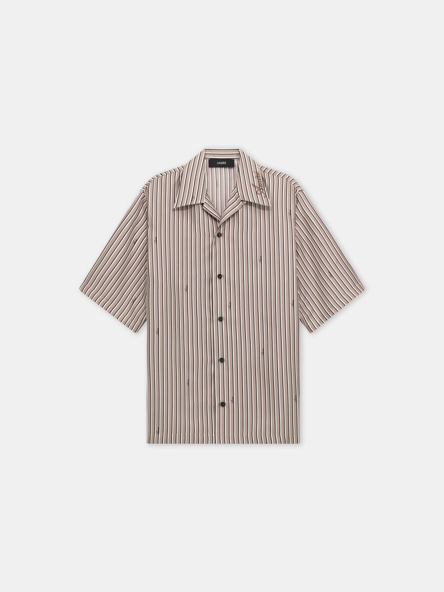 CAMISA DE BOLOS CON LETRA AMIRI