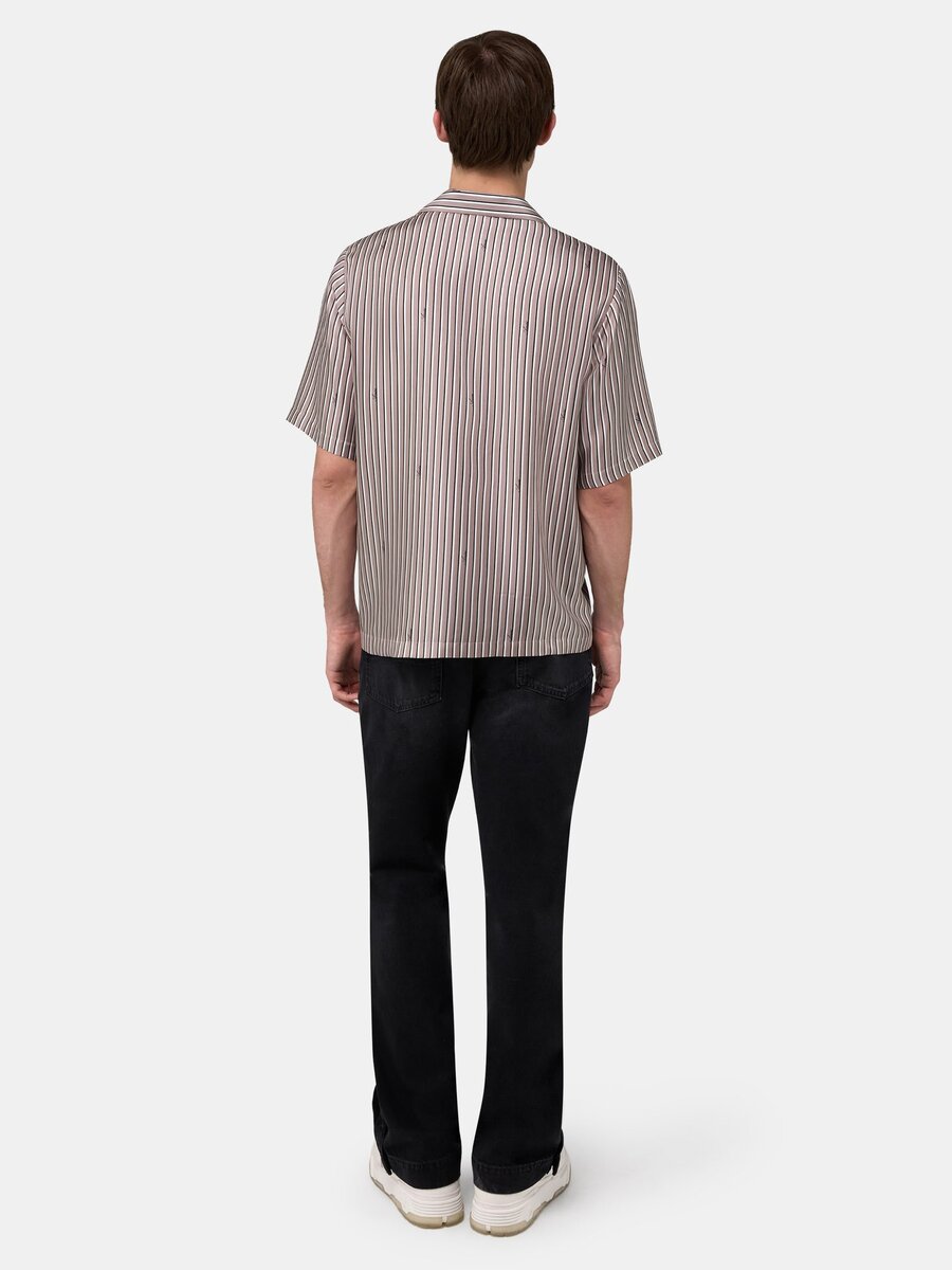 CAMISA DE BOLOS CON LETRA AMIRI