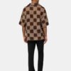 CAMISA DE CAMPAÑA OVERSIZE CON CUADROS MA QUAD