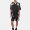 CAMISA DE CAMPAMENTO OVERSIZE CON PANELES DEPORTIVOS