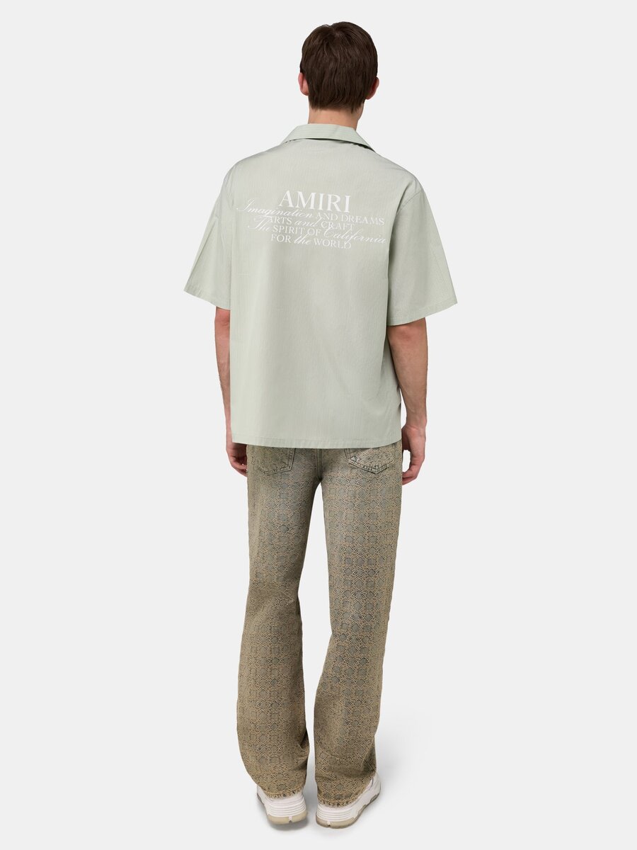 CAMISA DE CAMPO AMIRI SPIRIT BOX
