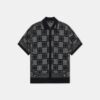 CAMISA DE MALLA CON ESTAMPADO DE CUADROS MA QUAD