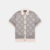 CAMISA DE MALLA CON ESTAMPADO DE CUADROS MA QUAD