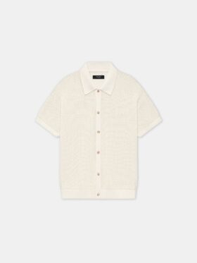 CAMISA DE MALLA DE CROCHÉ AMIRI