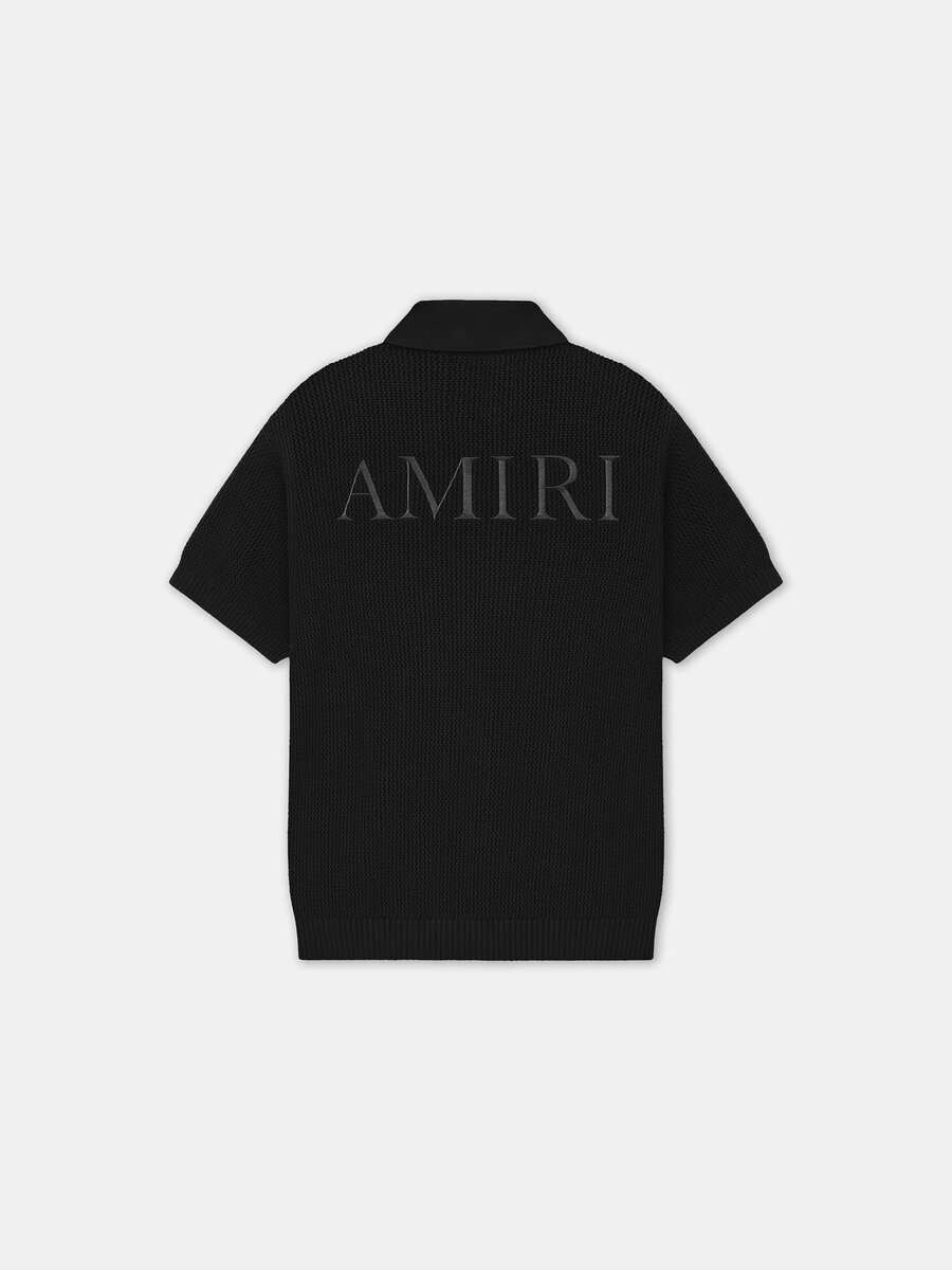 CAMISA DE MALLA DE CROCHÉ AMIRI
