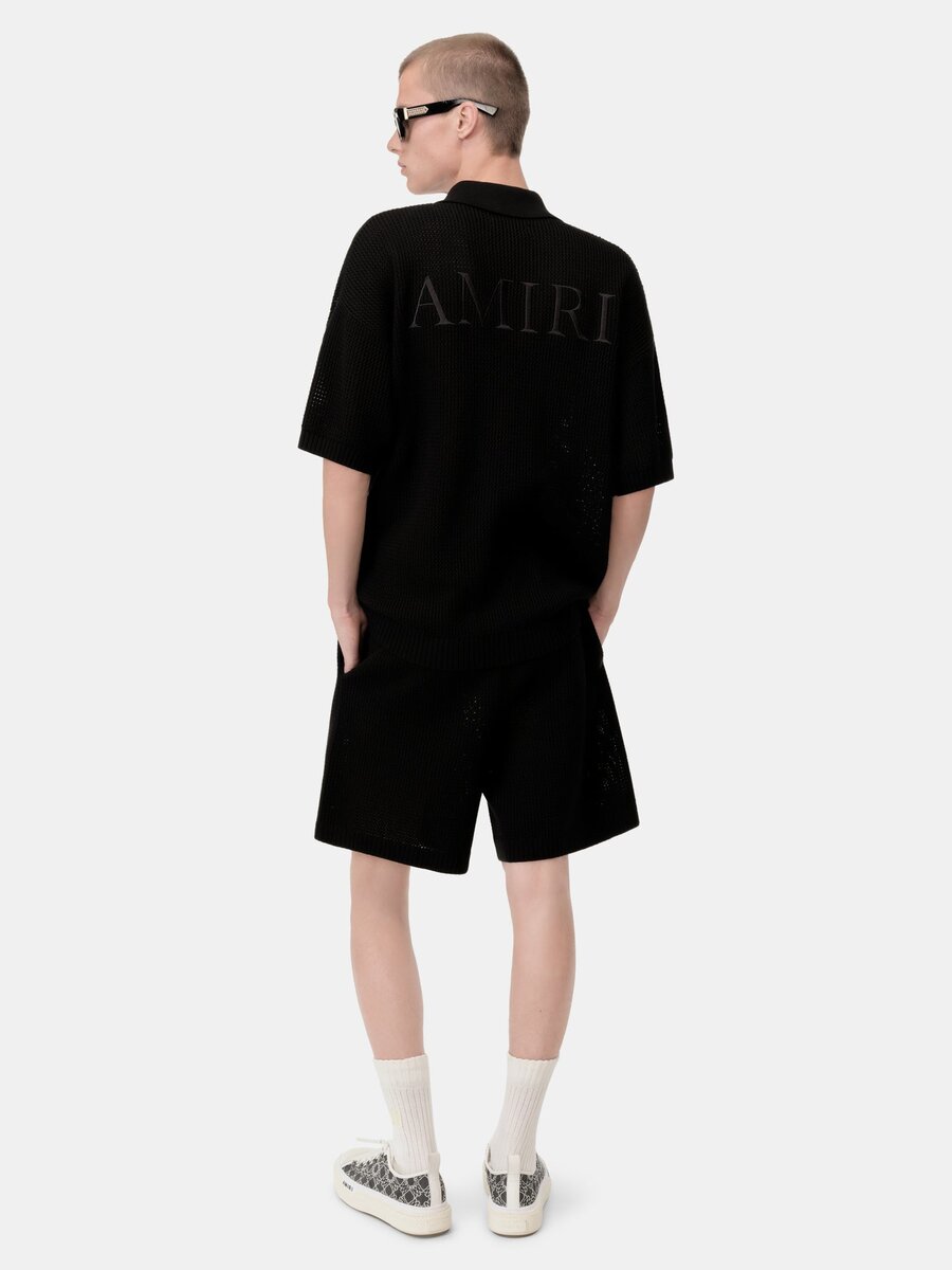 CAMISA DE MALLA DE CROCHÉ AMIRI