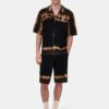 CAMISA DE PUNTO CON PARCHES Y EFECTO TIE-DYE