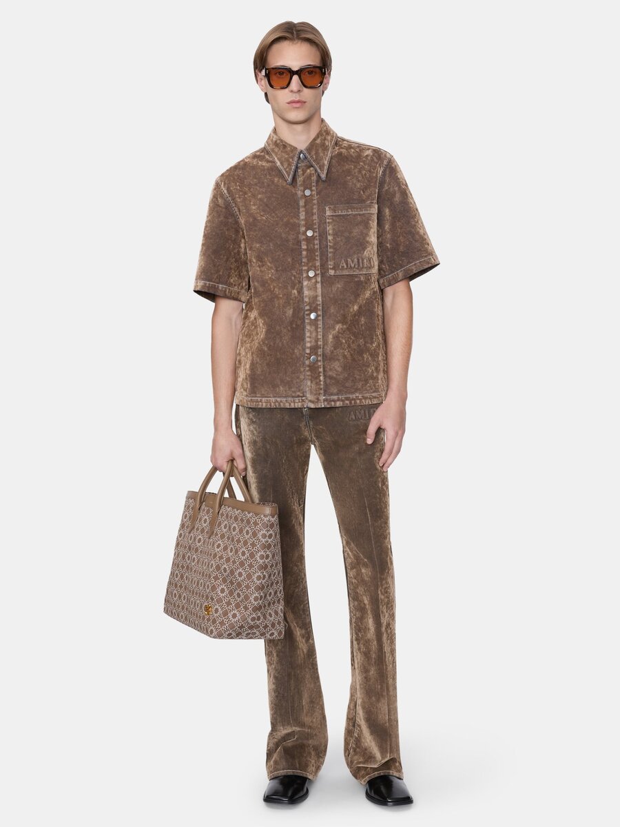 CAMISA DE TERCIOPELO DE CAMPAÑA