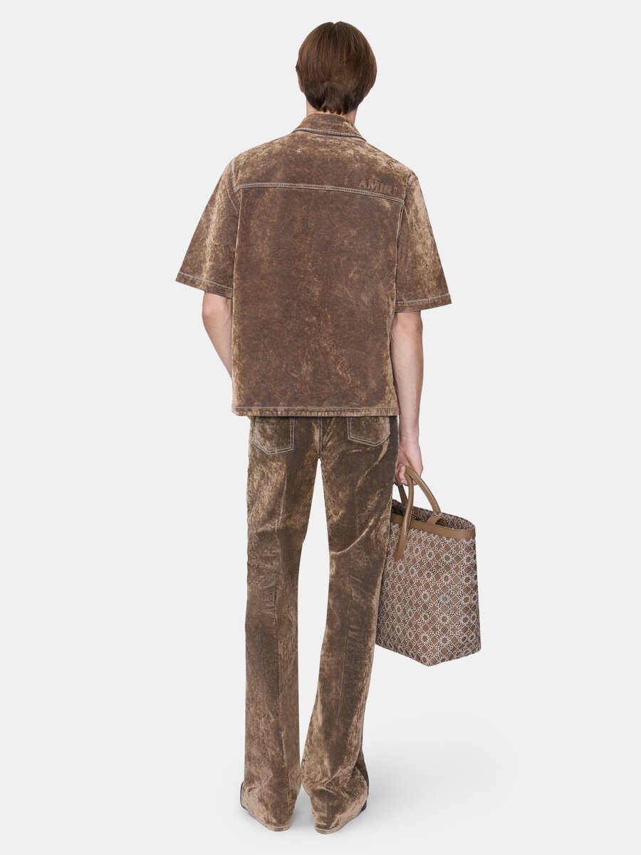 CAMISA DE TERCIOPELO DE CAMPAÑA