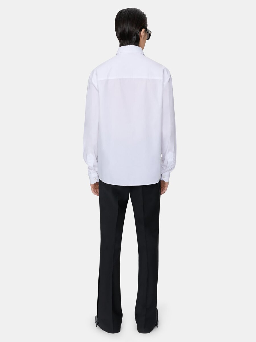 CAMISA DE VESTIDO DE POPELÍN