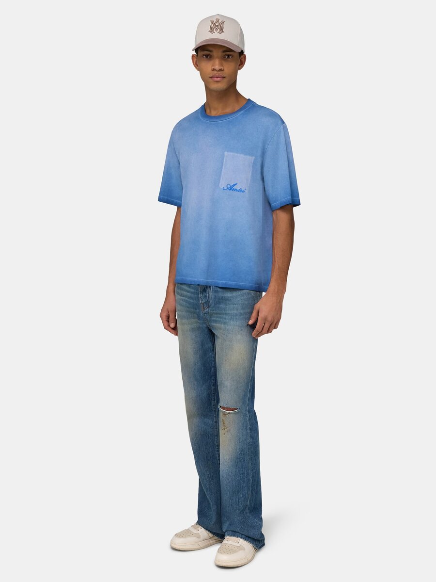 PANTALONES DE DENIM BOOTCUT CON RASGADURAS