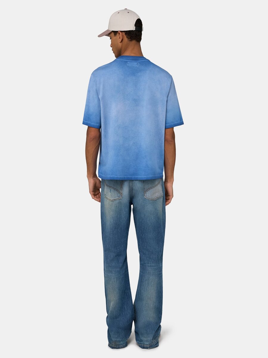 PANTALONES DE DENIM BOOTCUT CON RASGADURAS