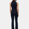 CAMISETA CON CREMALLERA DE DENIM SIN TRATAR AMIRI PARA MUJER