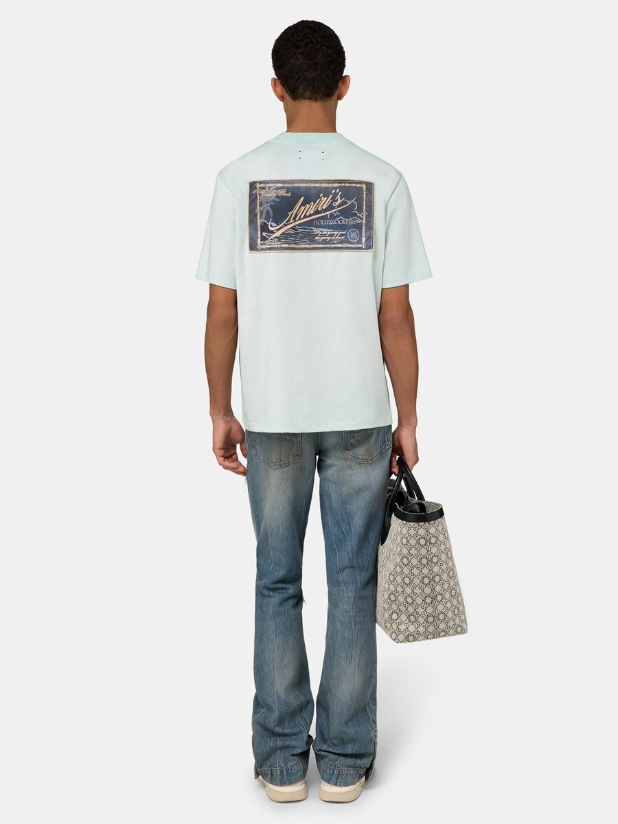 CAMISETA CON ETIQUETA DE CALIDAD Amiri