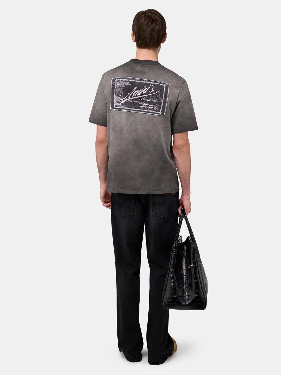 CAMISETA CON ETIQUETA DE CALIDAD Amiri