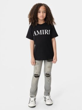 CAMISETA CON LOGOTIPO AMIRI CORE PARA NIÑOS