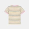 CAMISETA DE NIÑOS CON RAYAS Y CUELLO RINGER