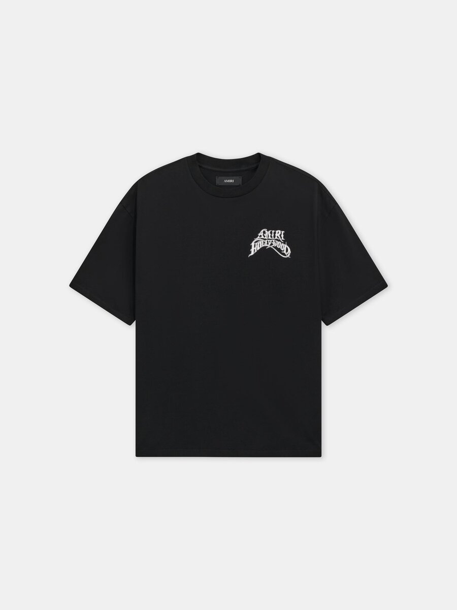 CAMISETA DE SKATE DE JERSEY LIGERO AMIRI HOLLYWOOD