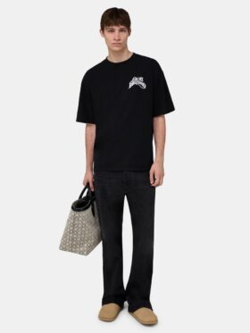 CAMISETA DE SKATE DE JERSEY LIGERO AMIRI HOLLYWOOD