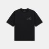 CAMISETA OVERSIZE CON LETRA CRYSTAL AMIRI