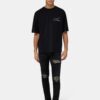 CAMISETA OVERSIZE CON LETRA CRYSTAL AMIRI
