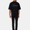 CAMISETA OVERSIZE CON LETRA CRYSTAL AMIRI