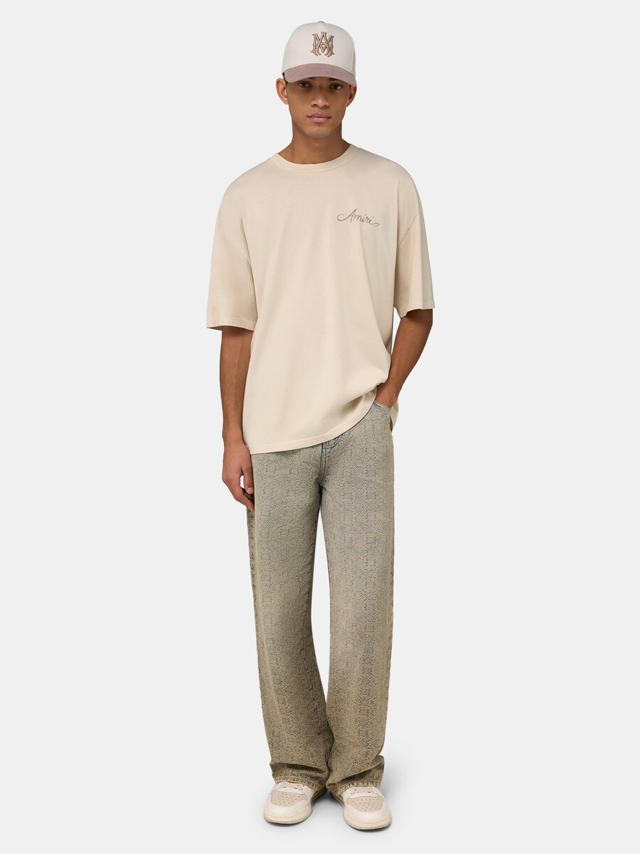 CAMISETA OVERSIZE MA QUAD CHECKERBOARD