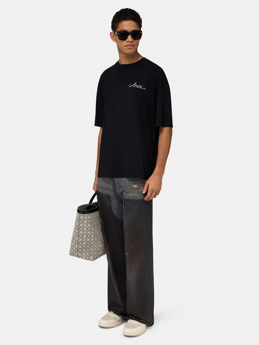 CAMISETA OVERSIZE MA QUAD CHECKERBOARD