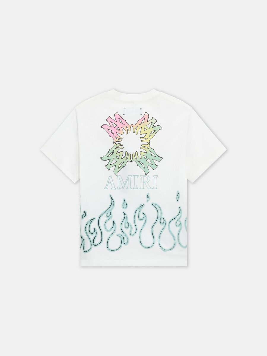 CAMISETA OVERSIZE MA QUAD FLAMES PARA NIÑOS