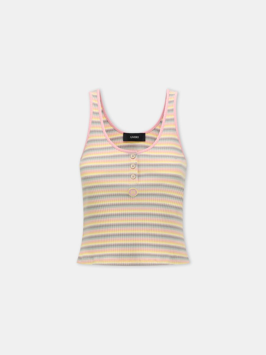 CAMISETA SIN MANGAS A RAYAS MA PARA MUJER
